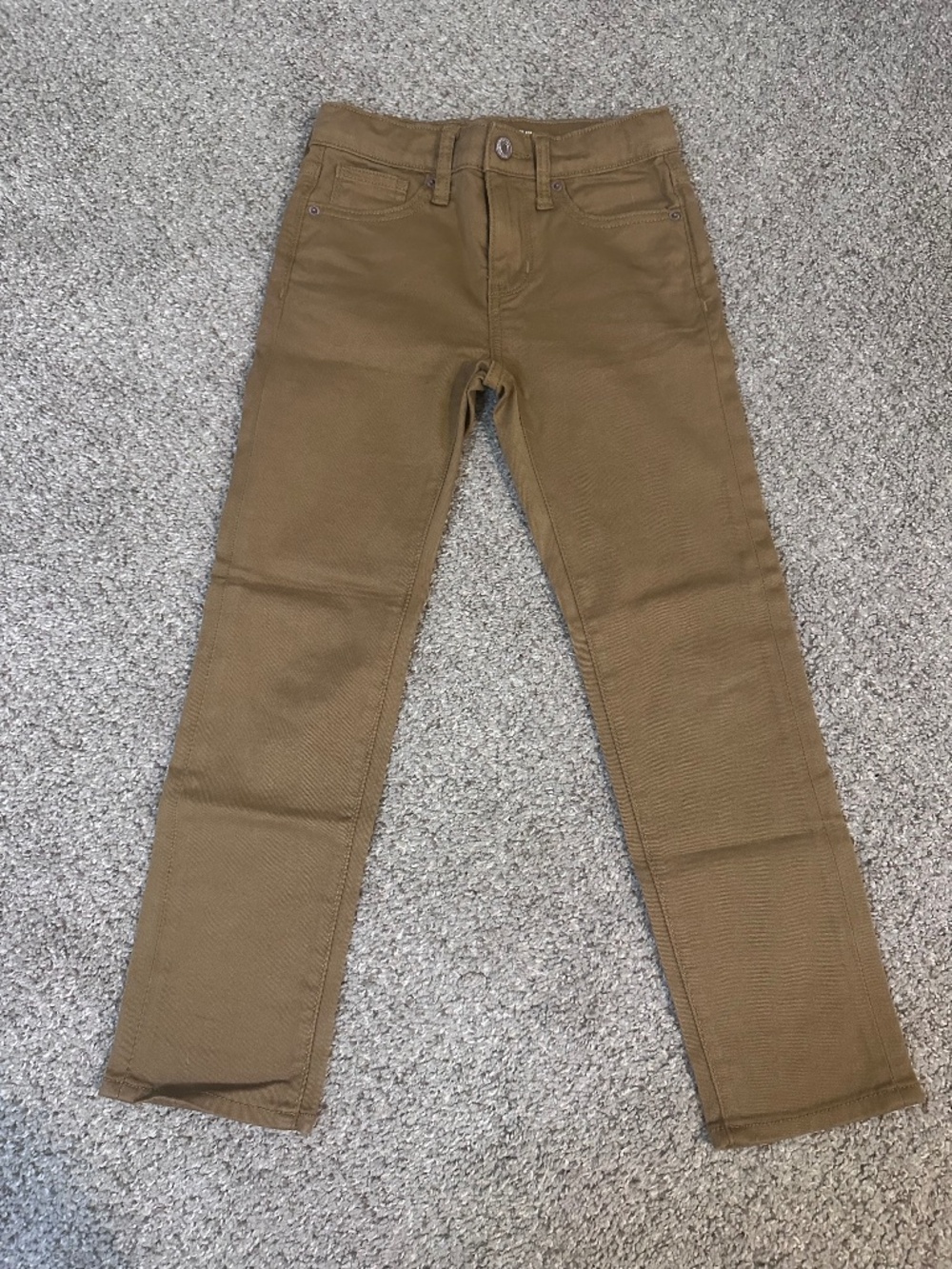 Boys Size 7 Old Navy Brown 360 Stretch Pants